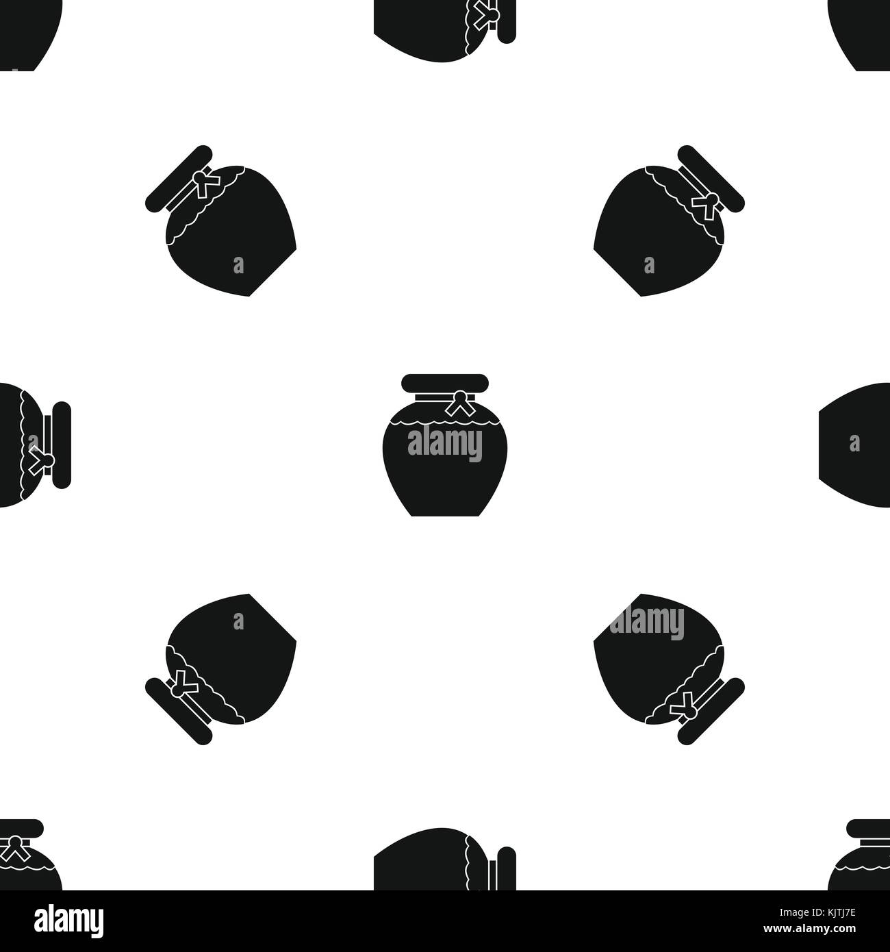 Honey pattern seamless black Stock Vector Image & Art - Alamy