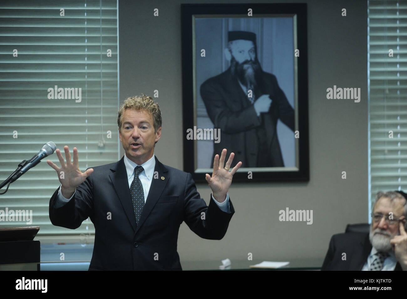 NEW YORK NY APRIL 27 Senator Rand Paul A Republican From Kentucky 