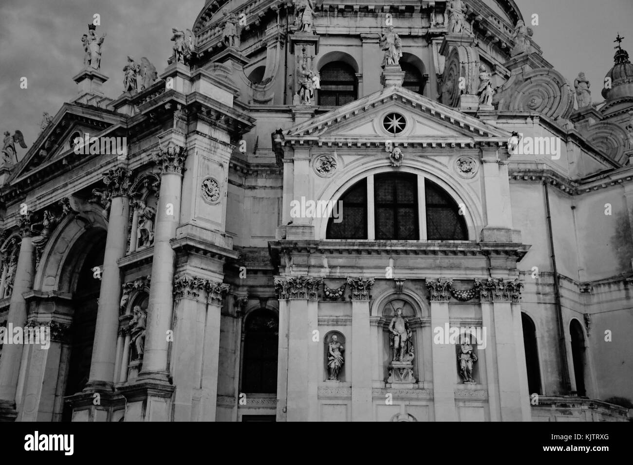 Venice, Italy historical monuments and colorful facades of the city on