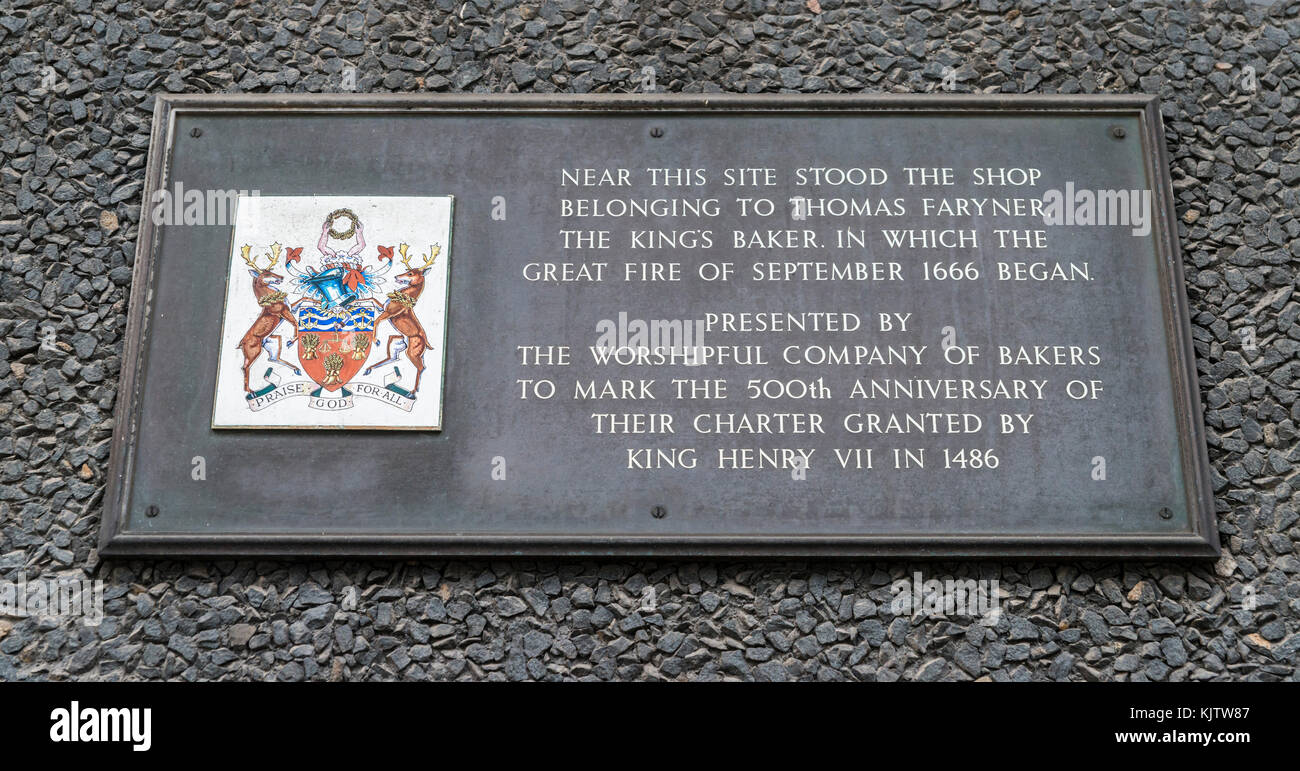 Monument pudding lane hires stock photography and images Alamy