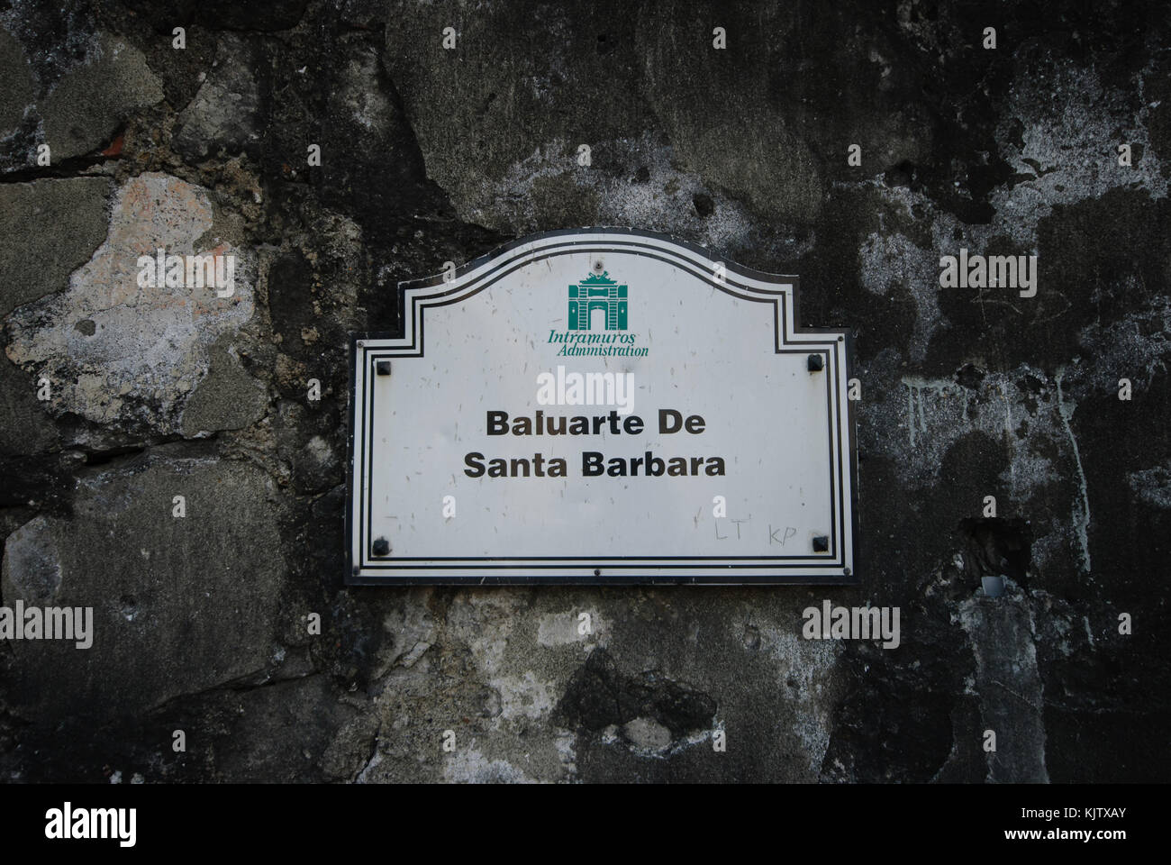 Baluarte de Santa Barbara, Intramuros, Manila, Philippines. Stock Photo