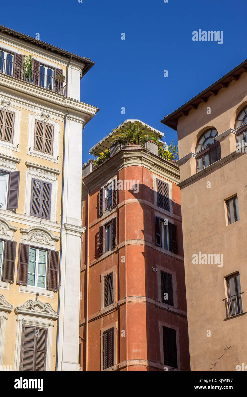 Building in the center of Rome, Italy Stock Photo - Alamy