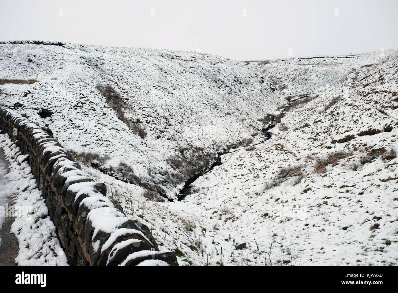 Snake Pass Peak District A57 High Resolution Stock Photography and