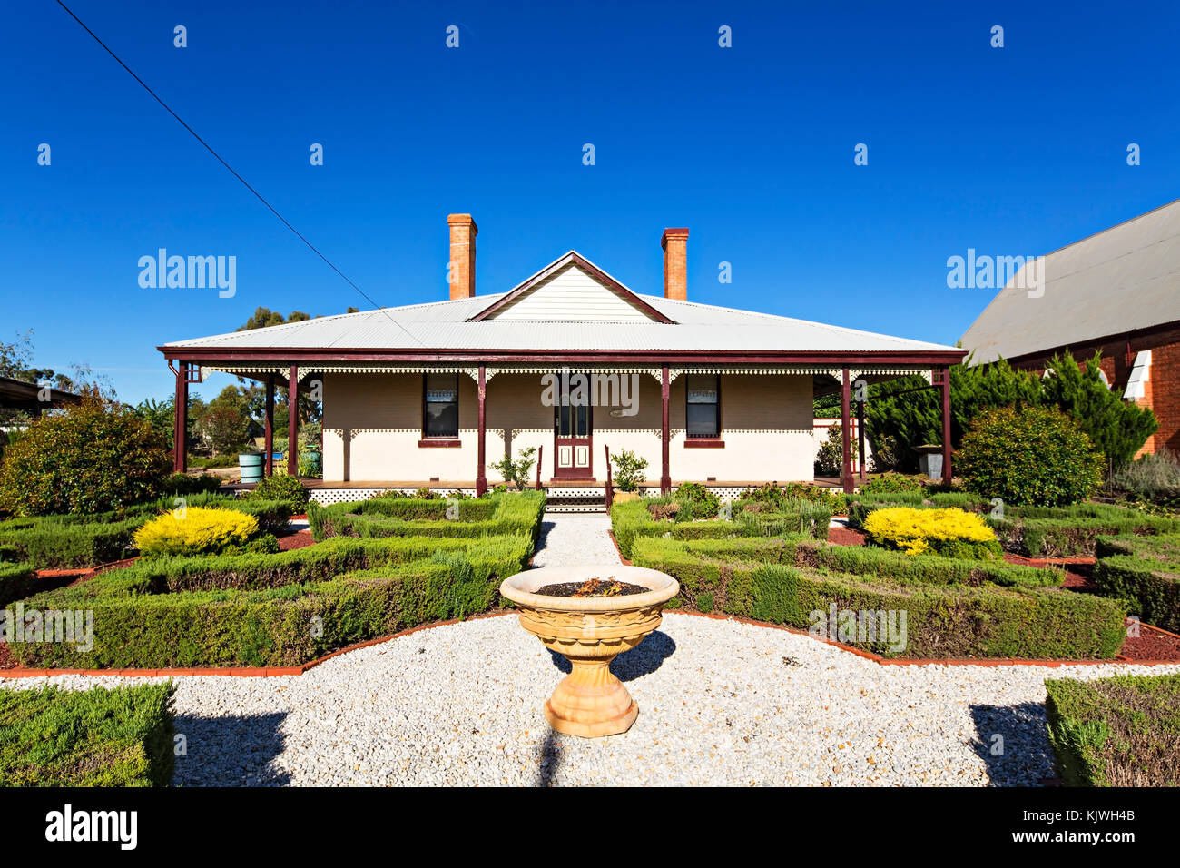 Old home in Avoca Victoria Australia.Gold was discovered in Avoca in