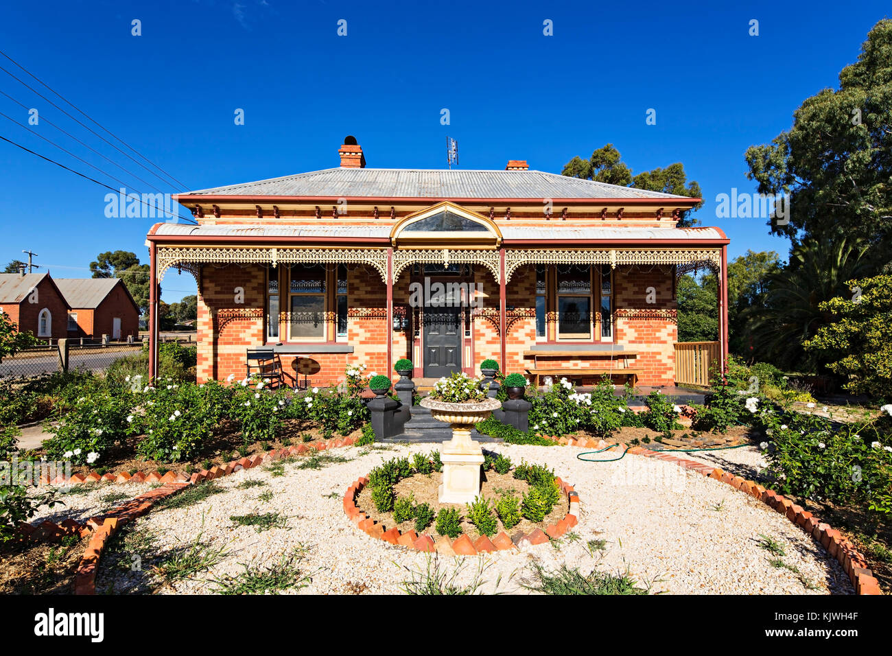 Old home in Avoca Victoria Australia.Gold was discovered in Avoca in