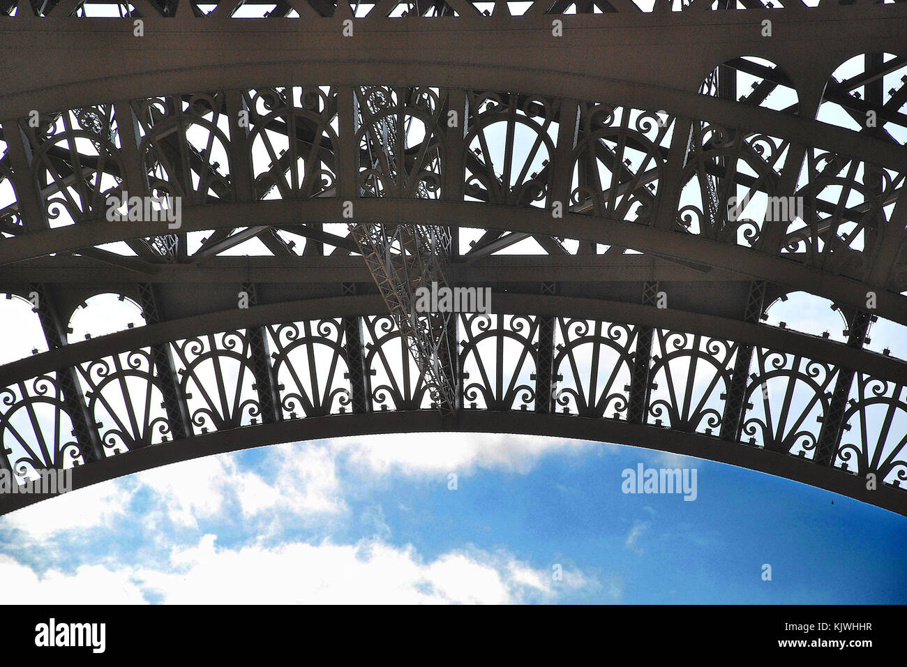 Eiffel Tower, Paris, France Stock Photo