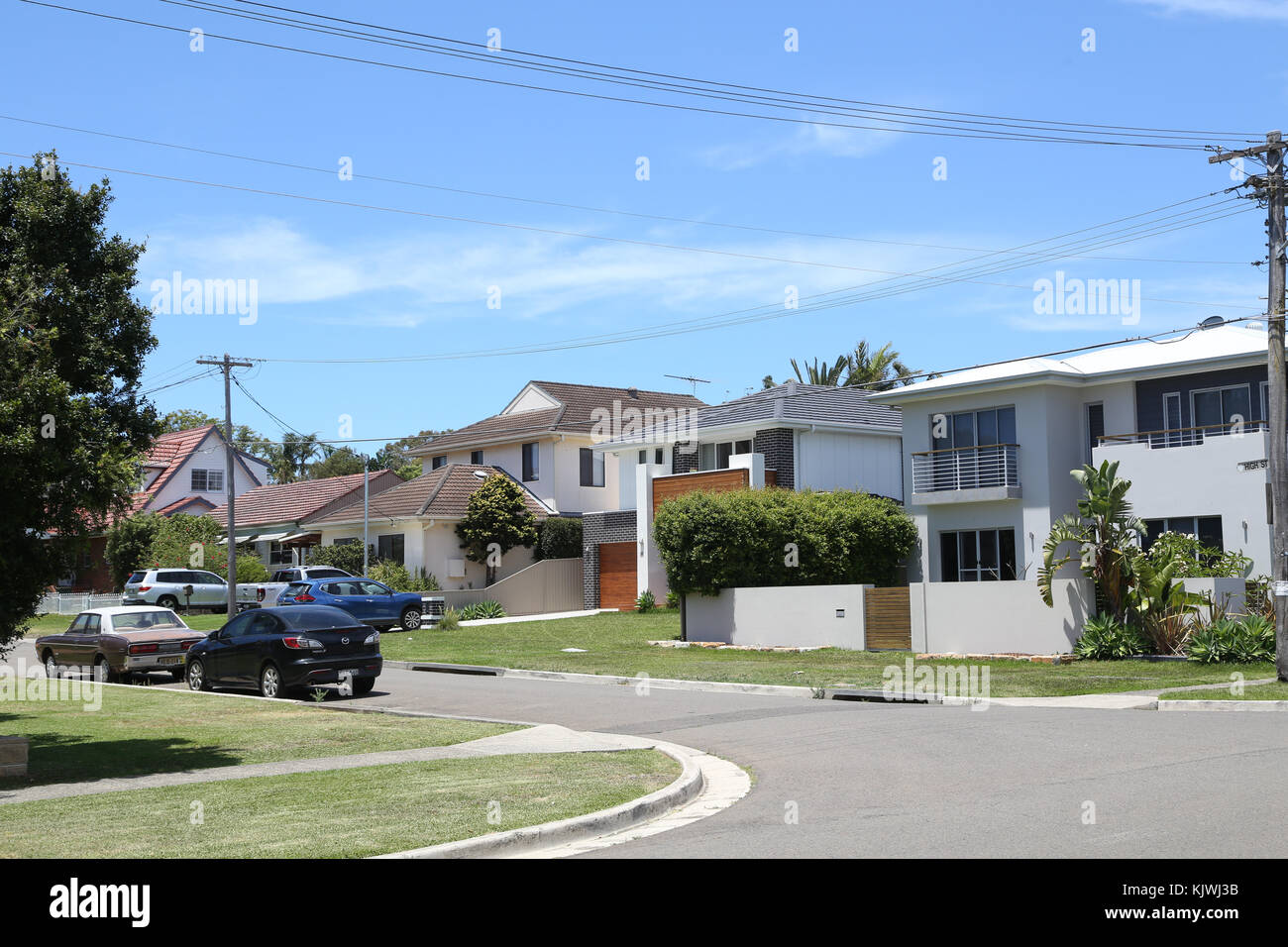 Houses on High Street, Woolooware/Cronulla border, Sutherland Shire