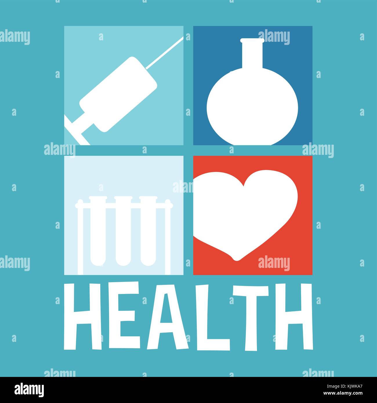 Different types of medical equipments illustration Stock Vector Image