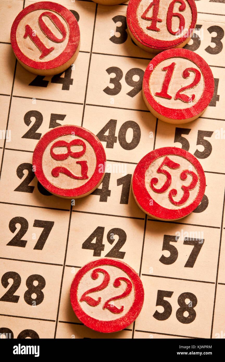 Bingo markers hi-res stock photography and images - Alamy