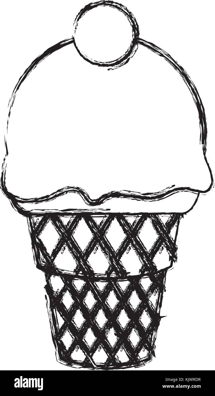 Ice cream cone Stock Vector Image & Art - Alamy