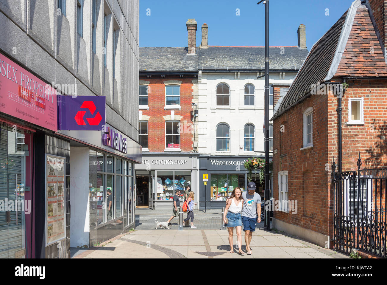 Entrance To Baytree Shopping Centre High Street Brentwood Essex England United Kingdom 