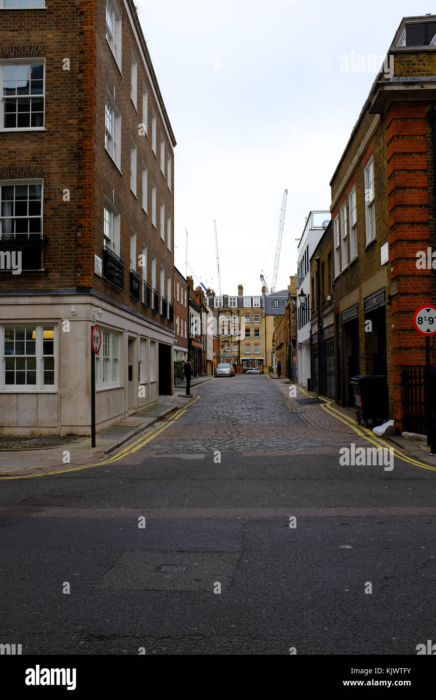 Weymouth Mews off New Cavendish Street London W1 UK Stock Photo Alamy