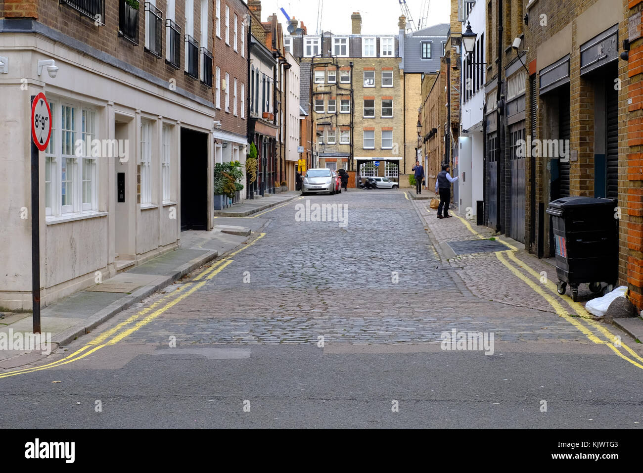 Weymouth Mews off New Cavendish Street London W1 UK Stock Photo Alamy