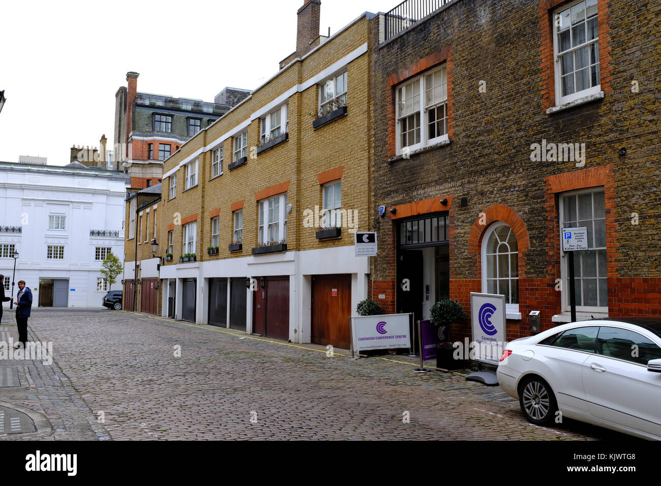 Cavendish Conference Centre - Duchess Mews London W1 Stock Photo - Alamy