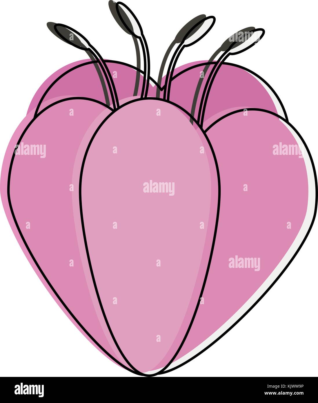 Beautiful flower symbol Stock Vector Image & Art Alamy