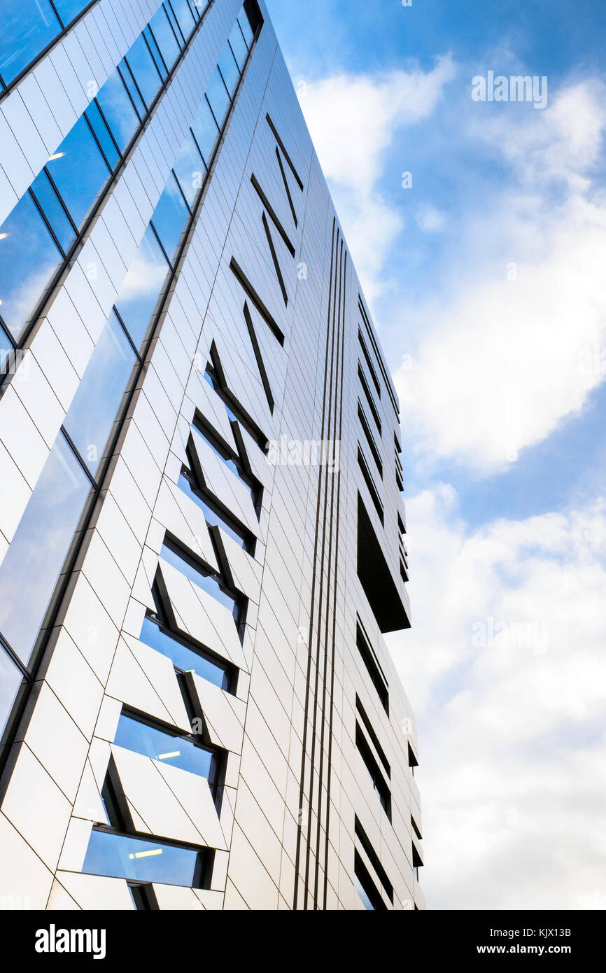 UBS office building in Broadgate Circle - London, England Stock Photo