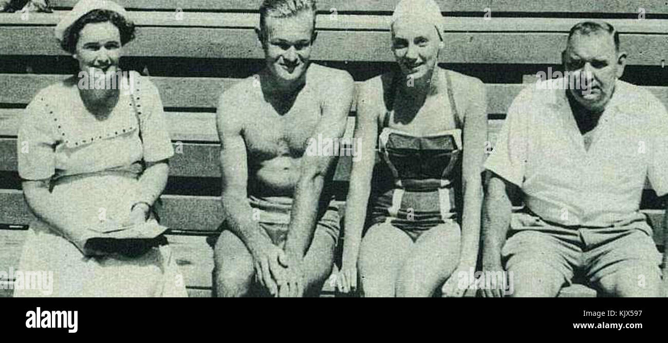 Marie Roe Marrion Roe, husband and officials Stock Photo - Alamy