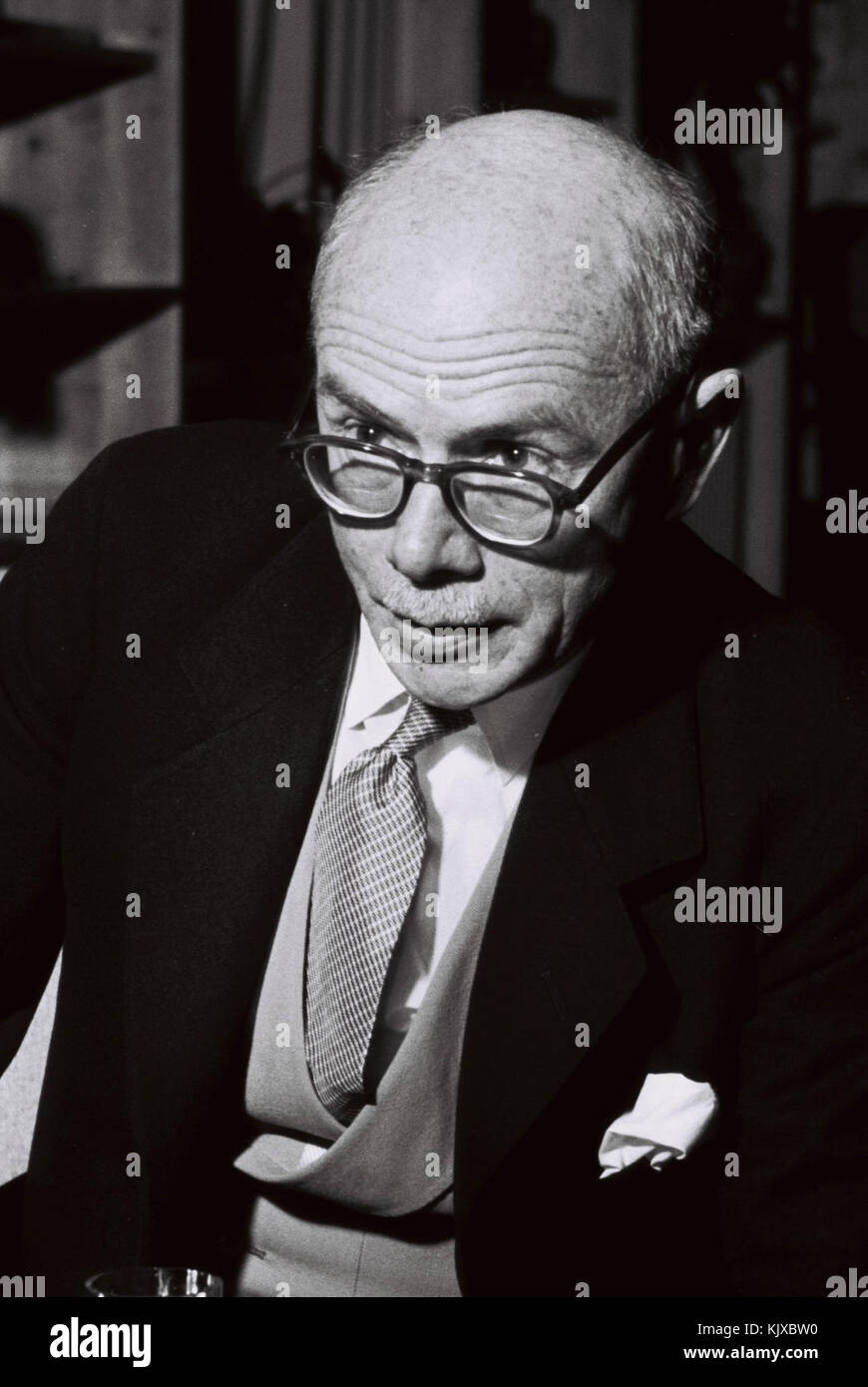 Terence MacDermot Canadian Ambassador to Israel1954 Stock Photo