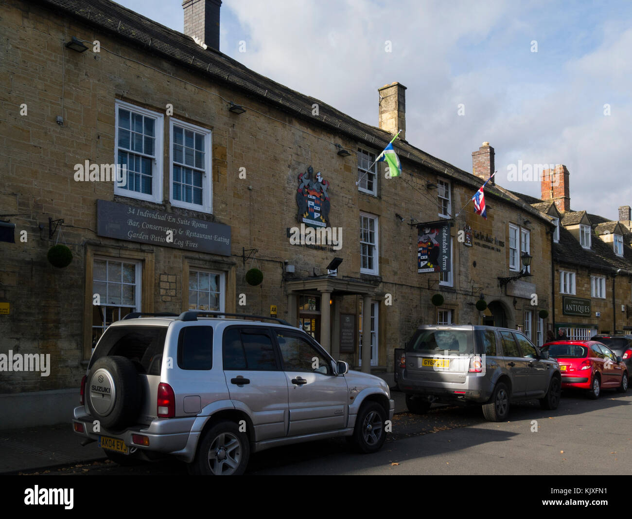 Award winning Redesdale Arms Hotel and Restaurant High Street Moreton