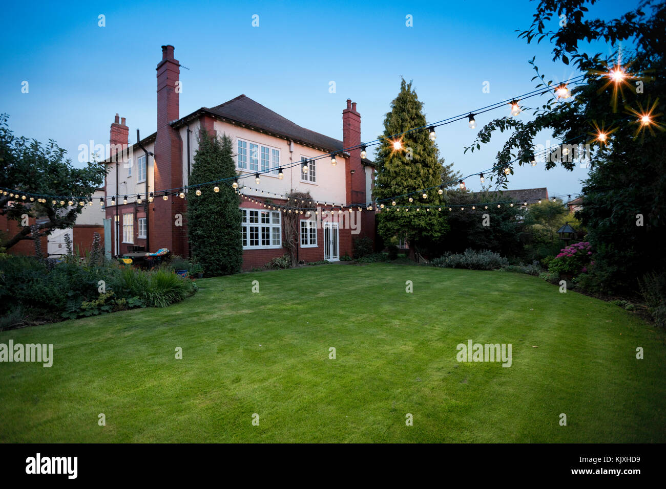 House and garden in summer 2017 Stock Photo - Alamy