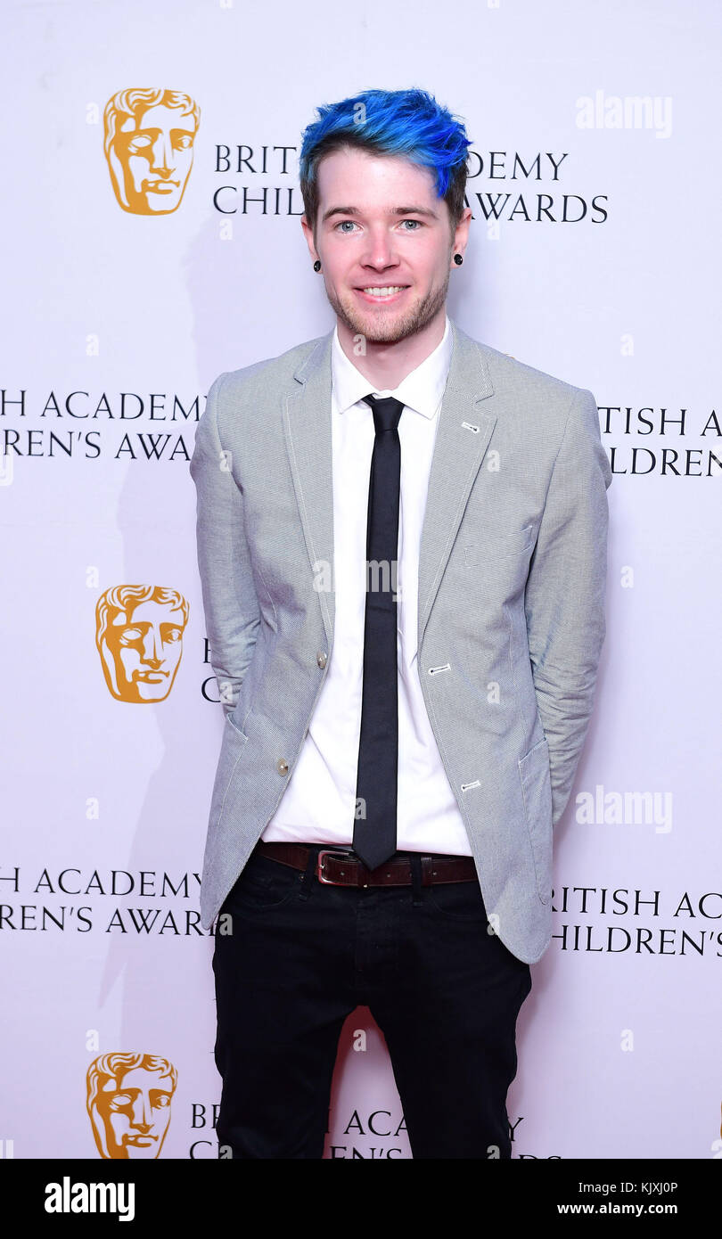 Daniel Middleton attending the British Academy Children's Awards at the ...