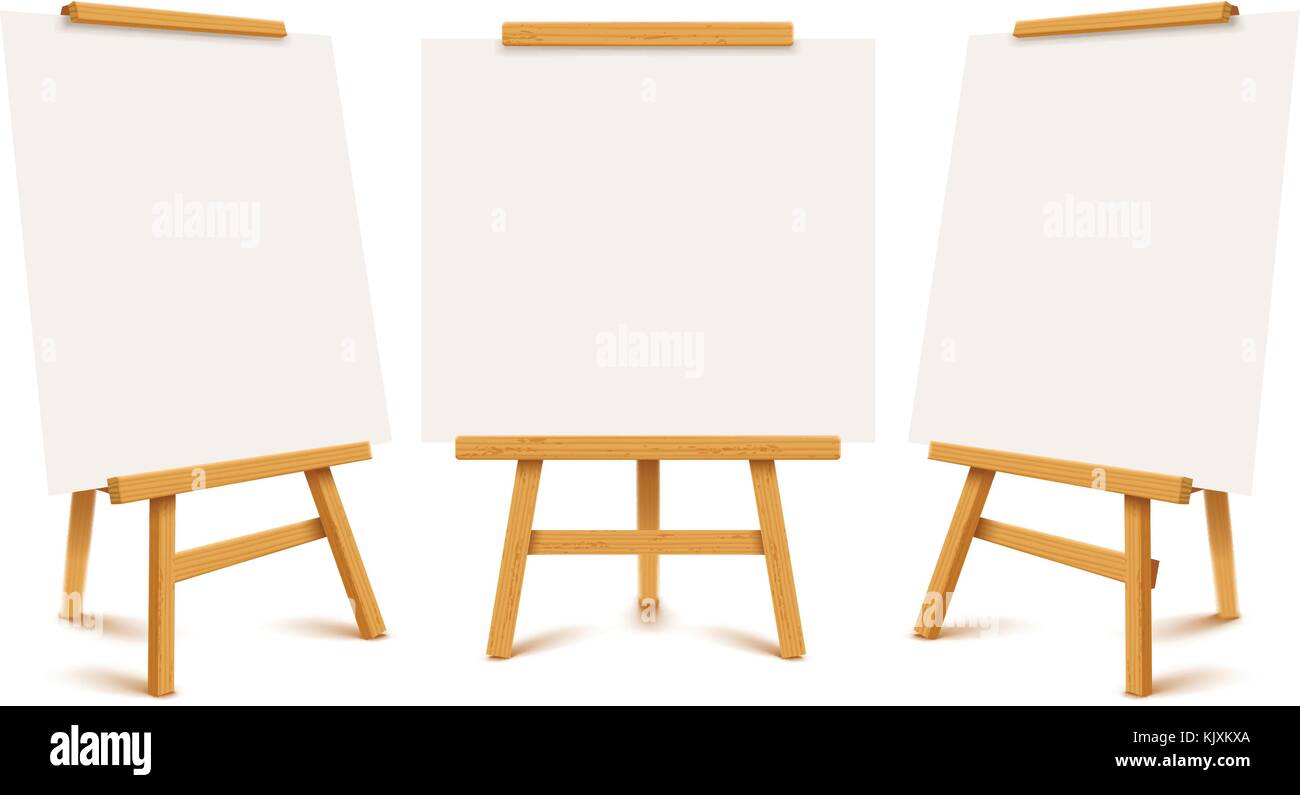 wooden flip charts set Stock Vector Image & Art Alamy