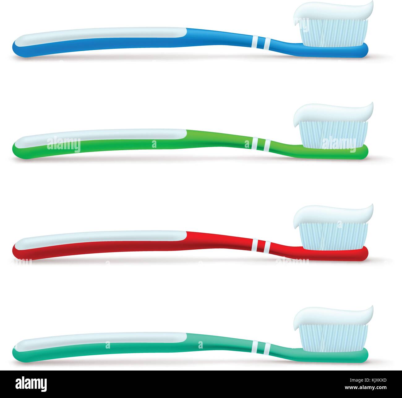 tooth brushes set Stock Vector Image & Art Alamy