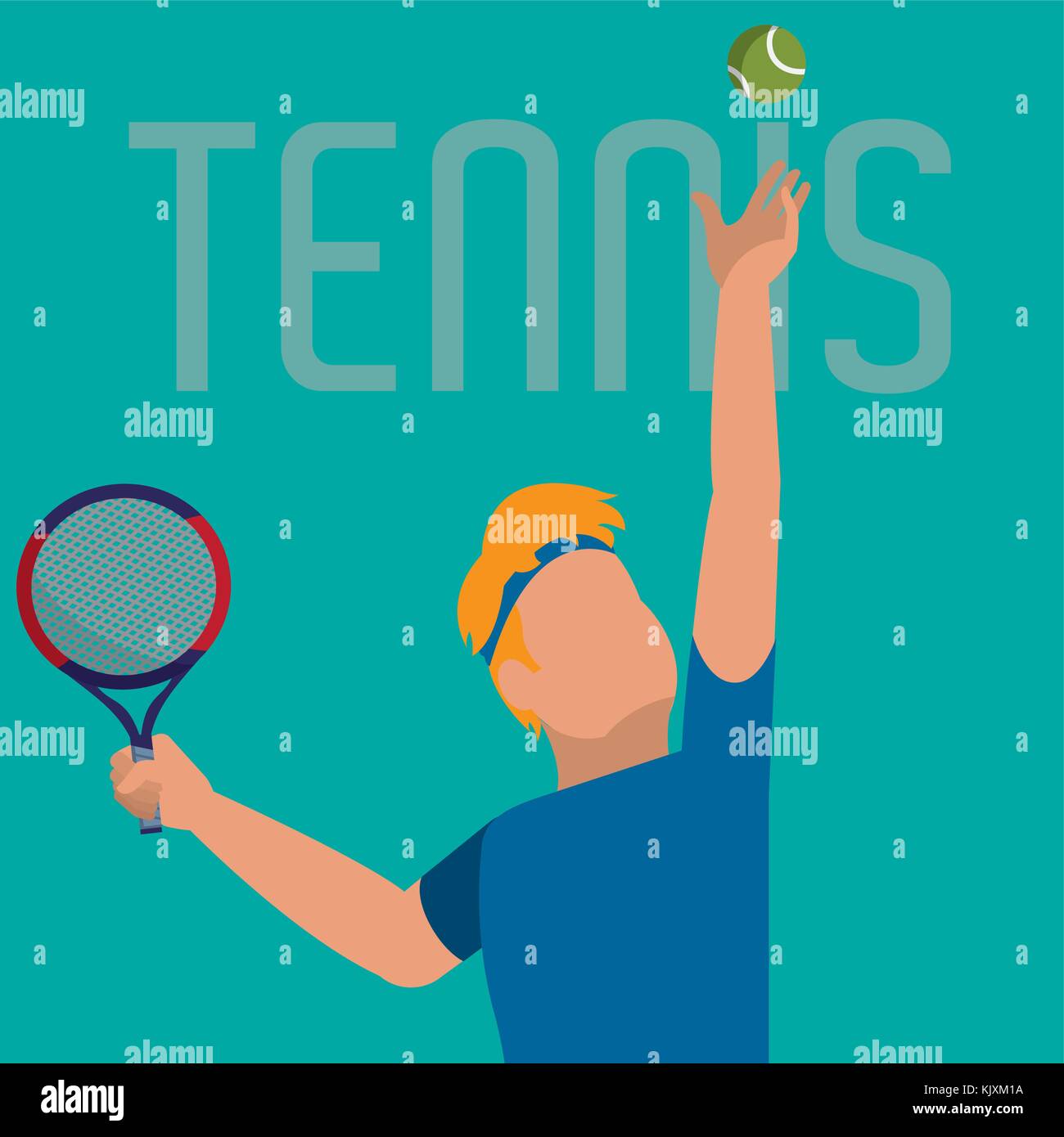Tennis Practice Racket man practice tennis with racket object Stock Vector Image & Art - Alamy