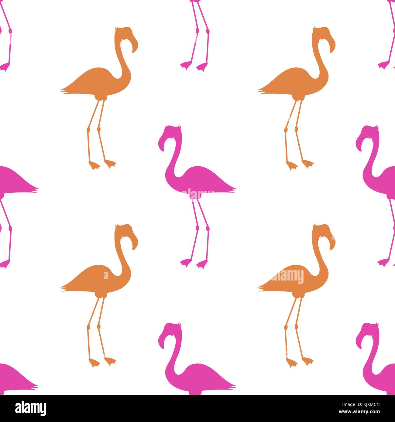 Pink Flamingo Seamless Pattern Stock Vector Image & Art - Alamy