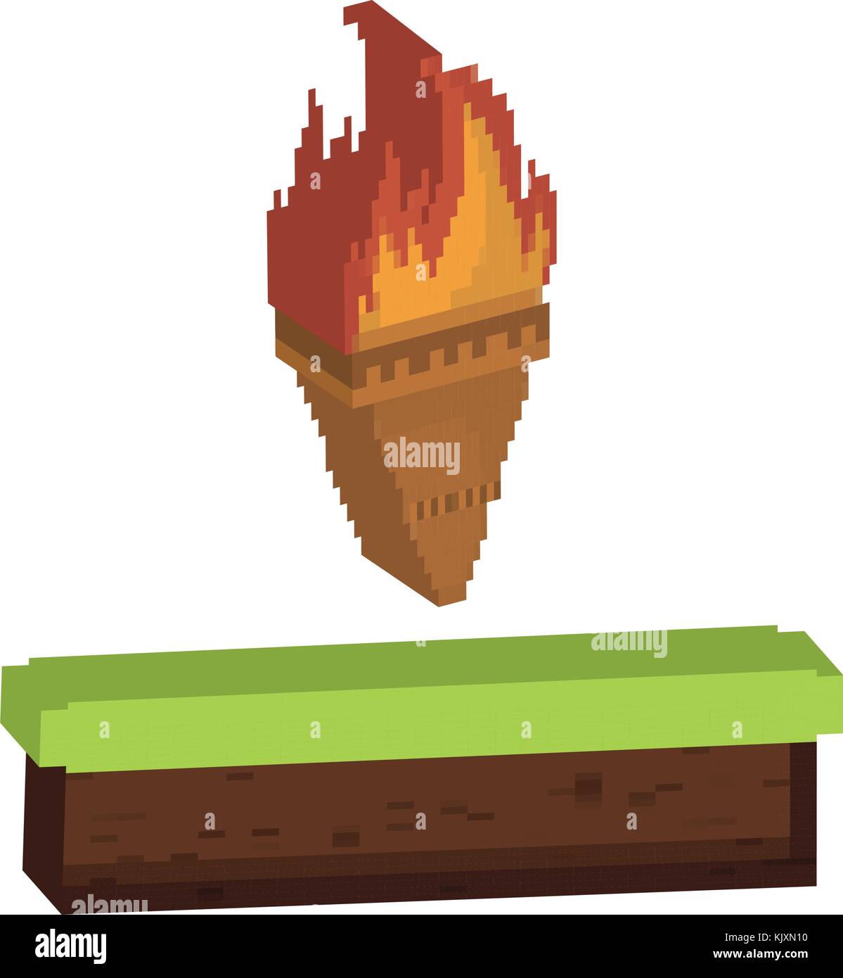 torch icon image Stock Vector Image & Art - Alamy