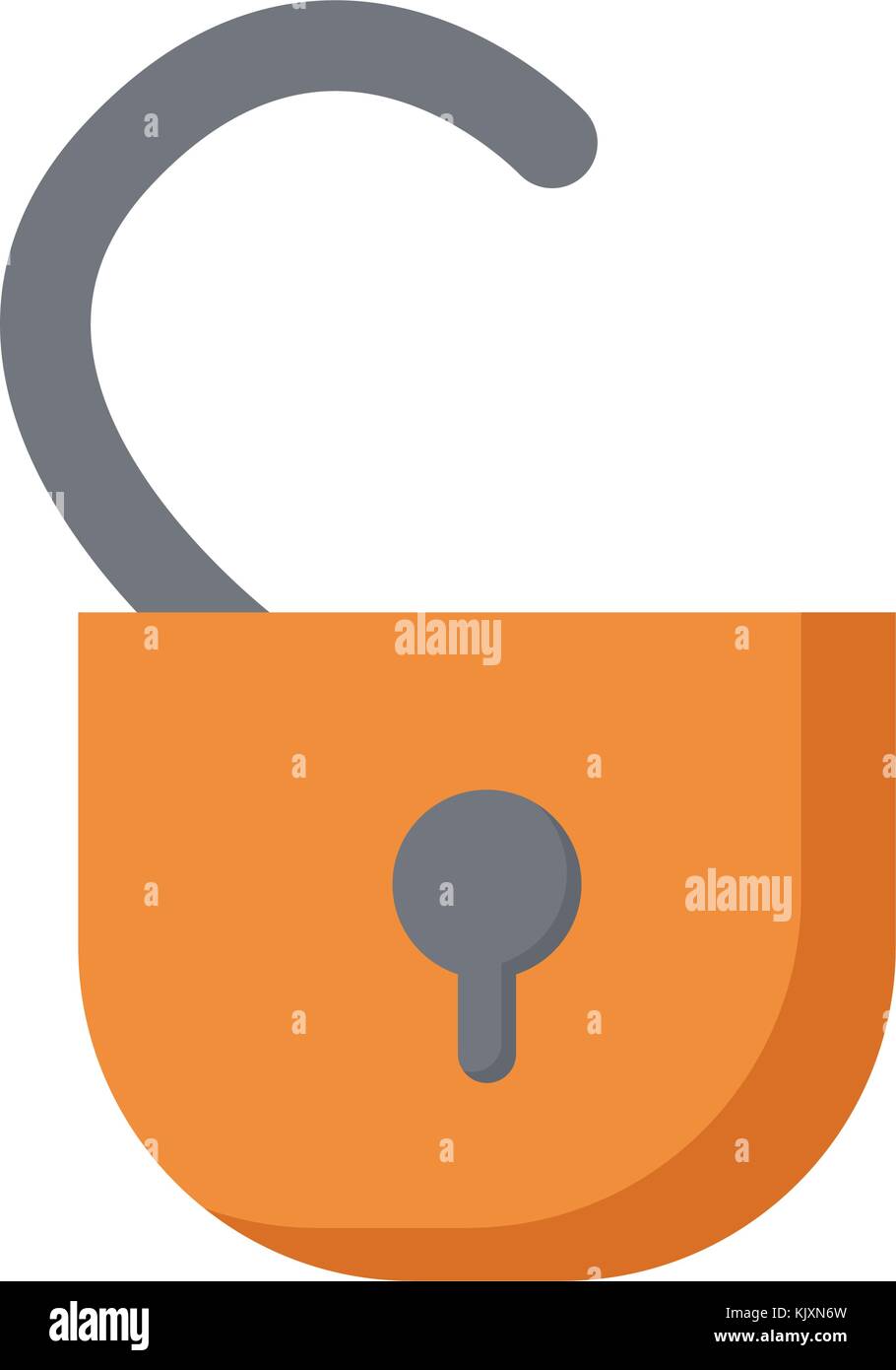 open padlock icon image Stock Vector Image & Art - Alamy