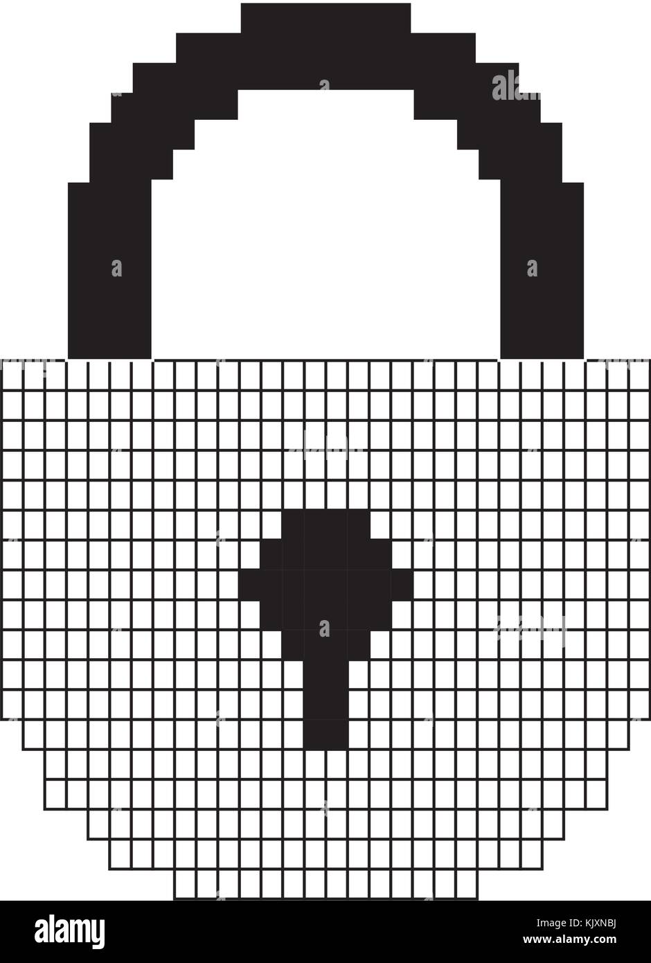 locked padlock icon Stock Vector Image & Art - Alamy