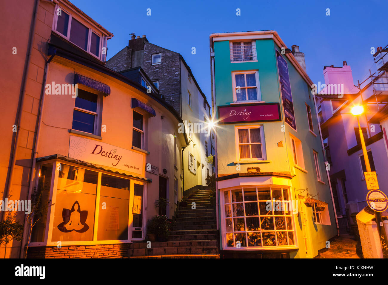 Brixham town centre hires stock photography and images Alamy