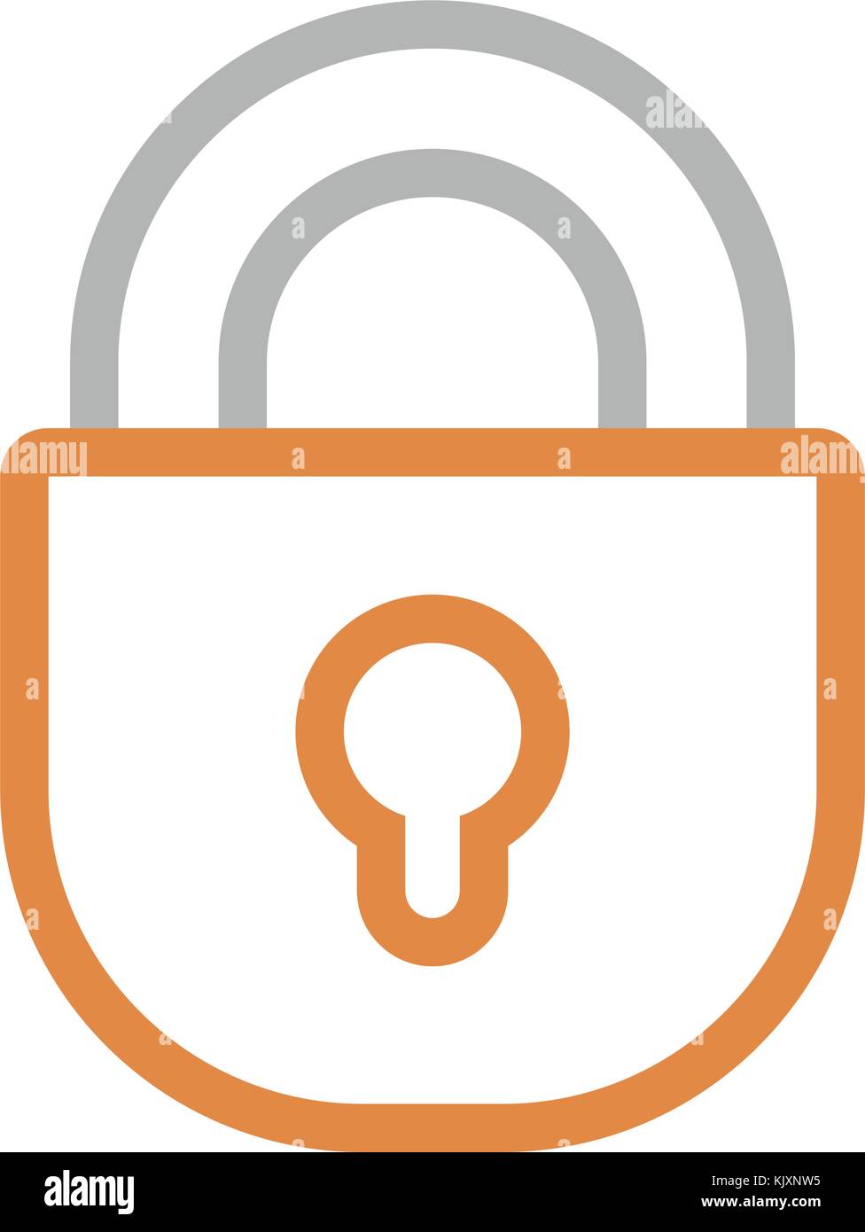 locked padlock icon Stock Vector Image & Art - Alamy