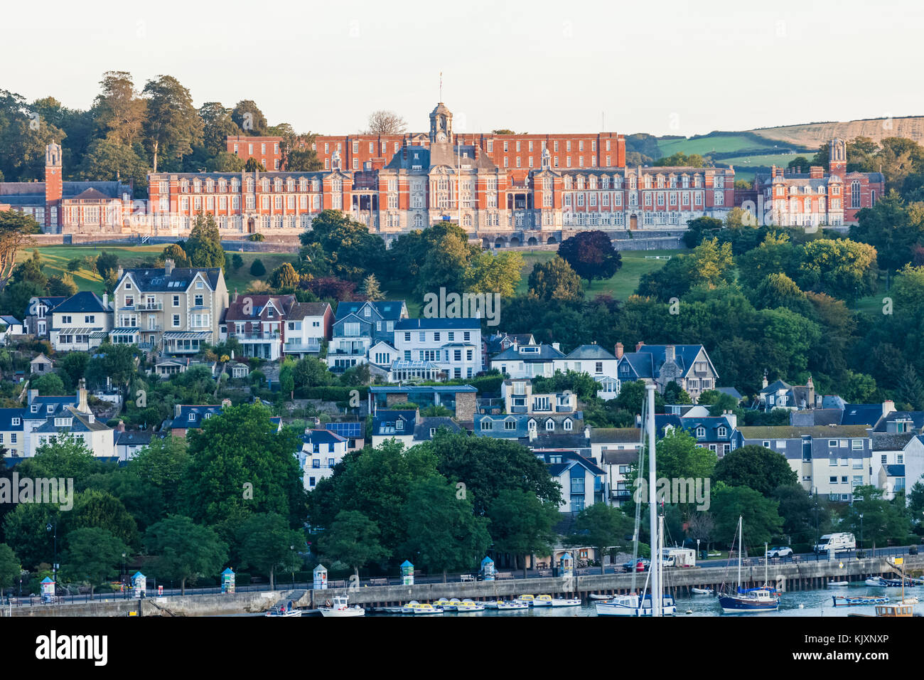 england-devon-dartmouth-britannia-royal-naval-college-stock-photo
