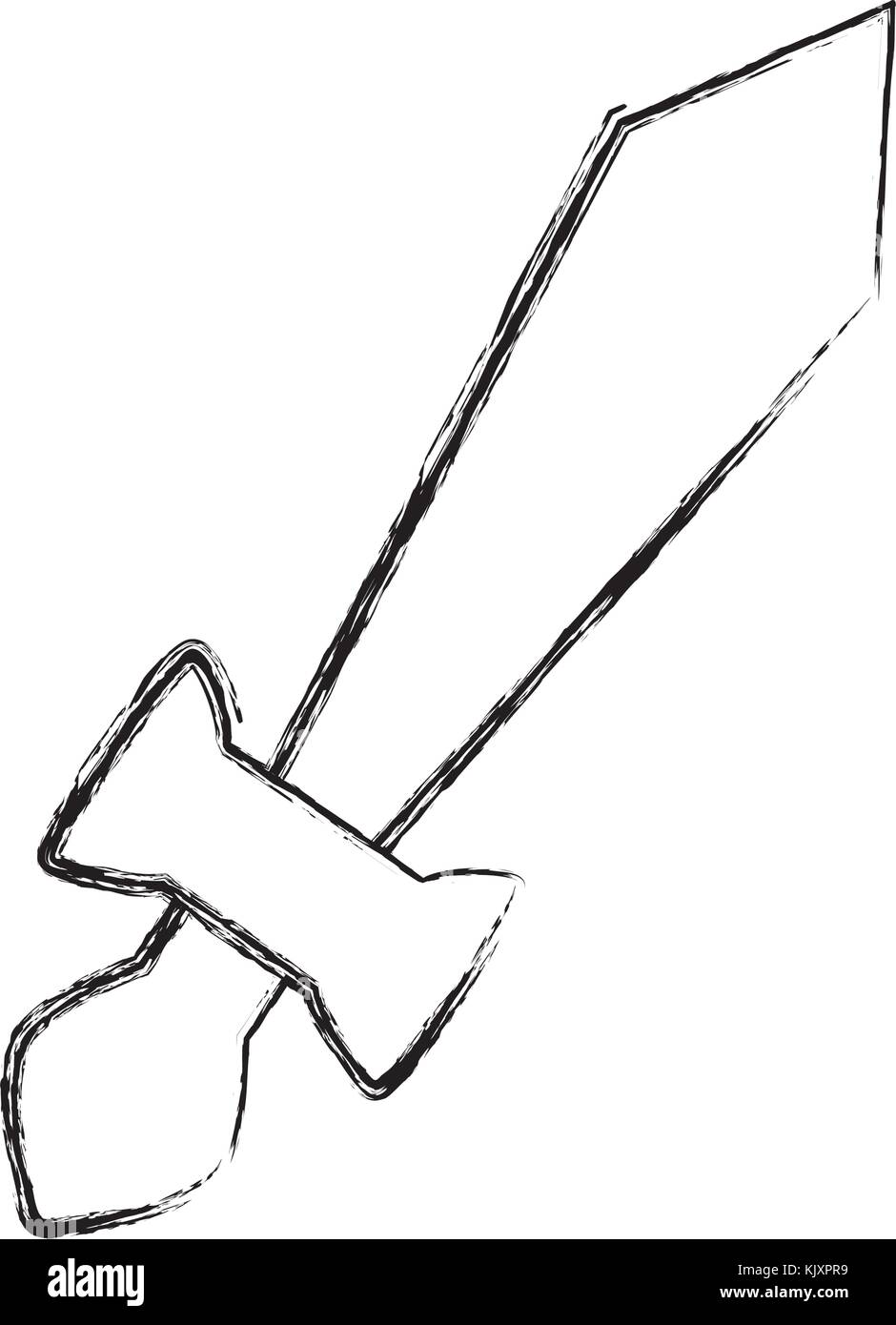 sword weapon icon Stock Vector Image & Art - Alamy