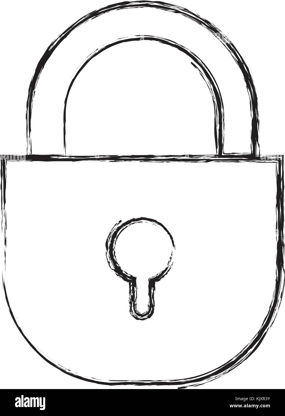 locked padlock icon Stock Vector Image & Art - Alamy