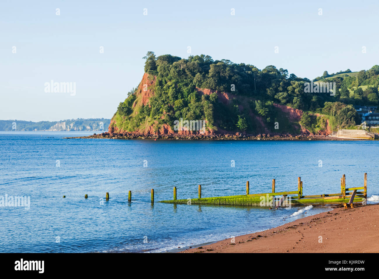 England, Devon, Teignmouth, Teignmouth Beach Stock Photo - Alamy