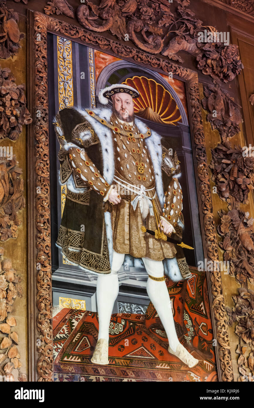 England, West Sussex, Petworth, Petworth House, The Carved Room