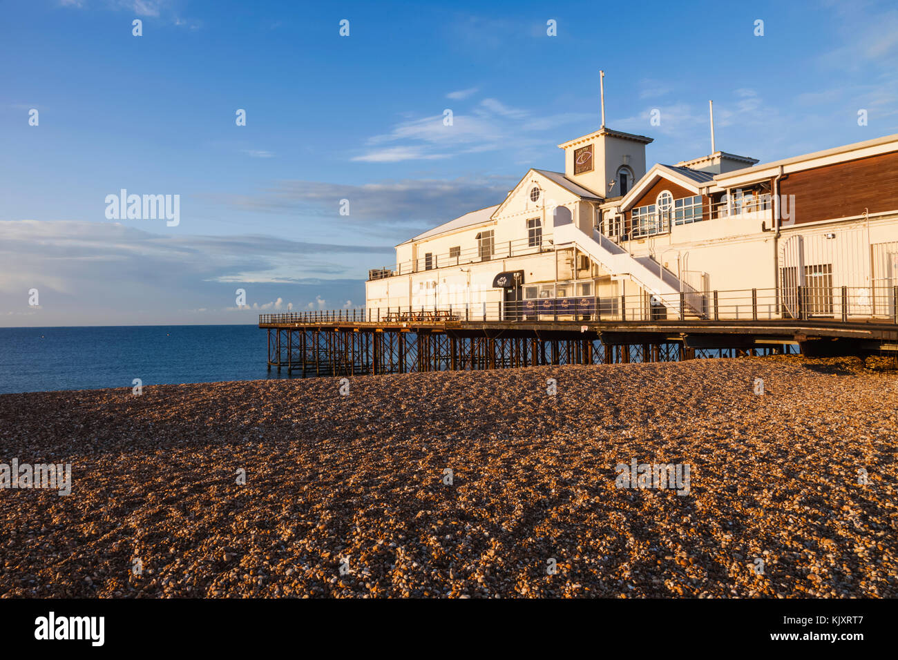 England, West Sussex, Bognor Regis, Bognor Regis Beach and Pier Stock
