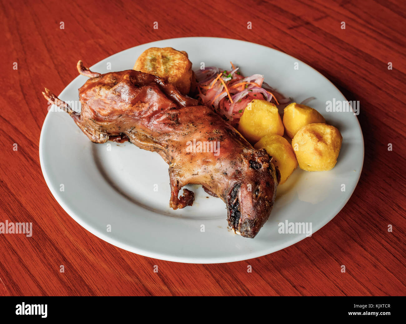 Cuy Guinea Pig Traditional Dish Cusco Peru Stock Photo Alamy Cuy Guinea Pig Traditional Dish Cusco Peru Stock Photo Alamy