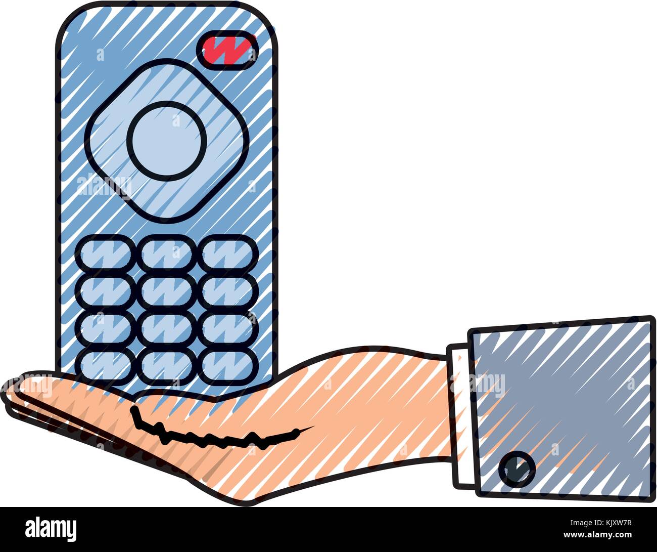 remote control vector illustration Stock Vector Image & Art - Alamy