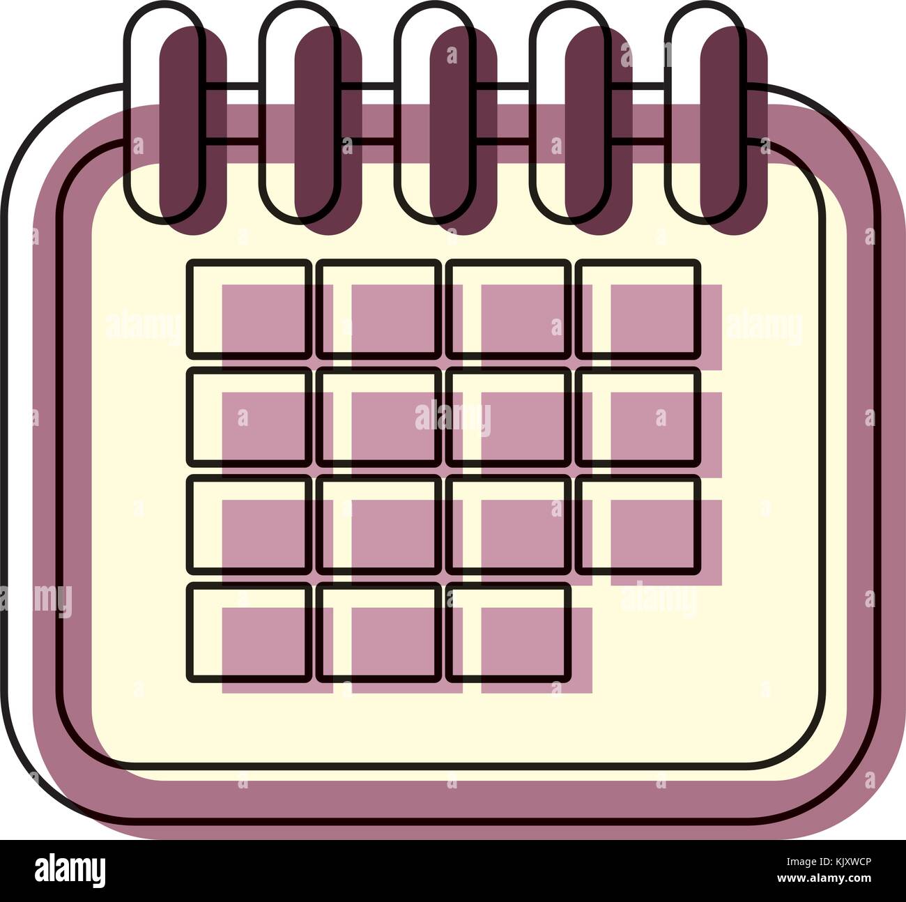 calendar vector illustration Stock Vector Image & Art Alamy