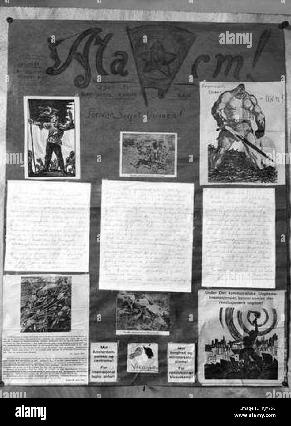 Fedrelandslaget posters and slogans 1929 Stock Photo Alamy