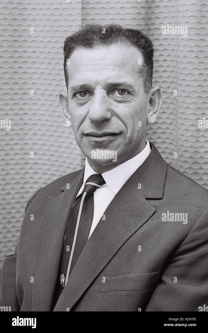 Arie Oron Ambassador of Israel1960 Stock Photo