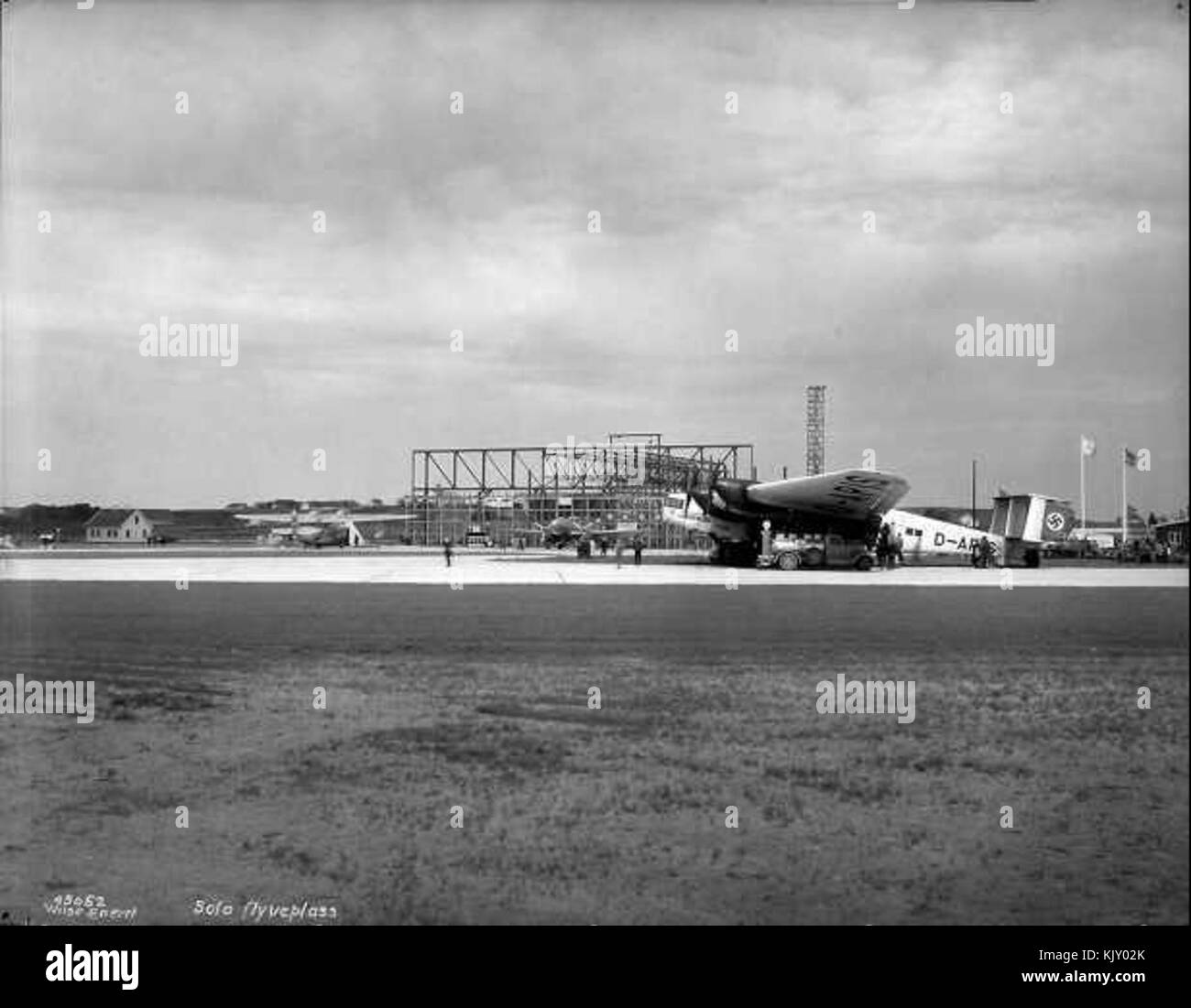 Junkers G.38 and Sikorsky S 43 at Sola Stock Photo