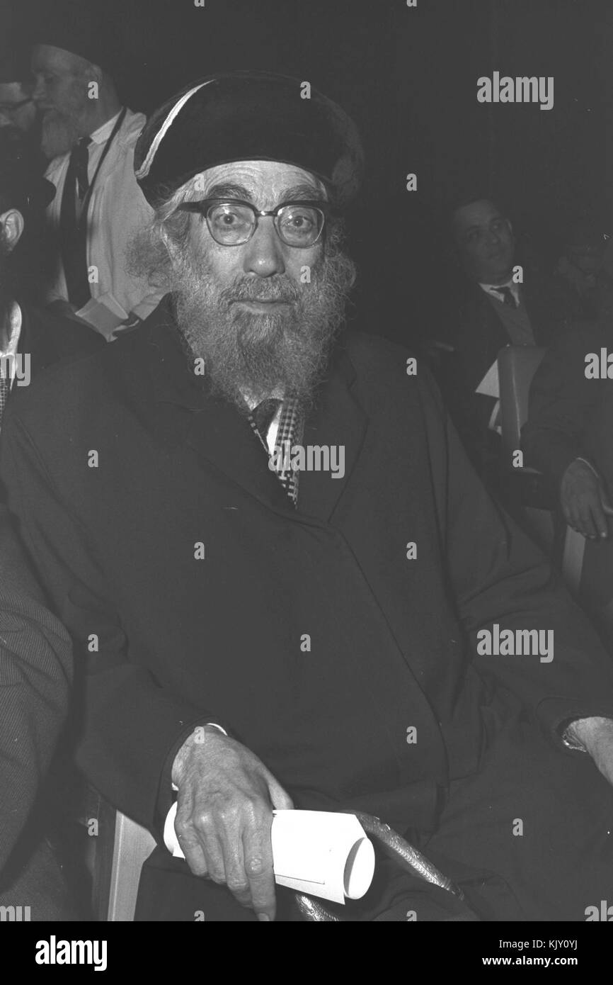 Rabbi Abu Hatzera of Ramle 1964 Stock Photo