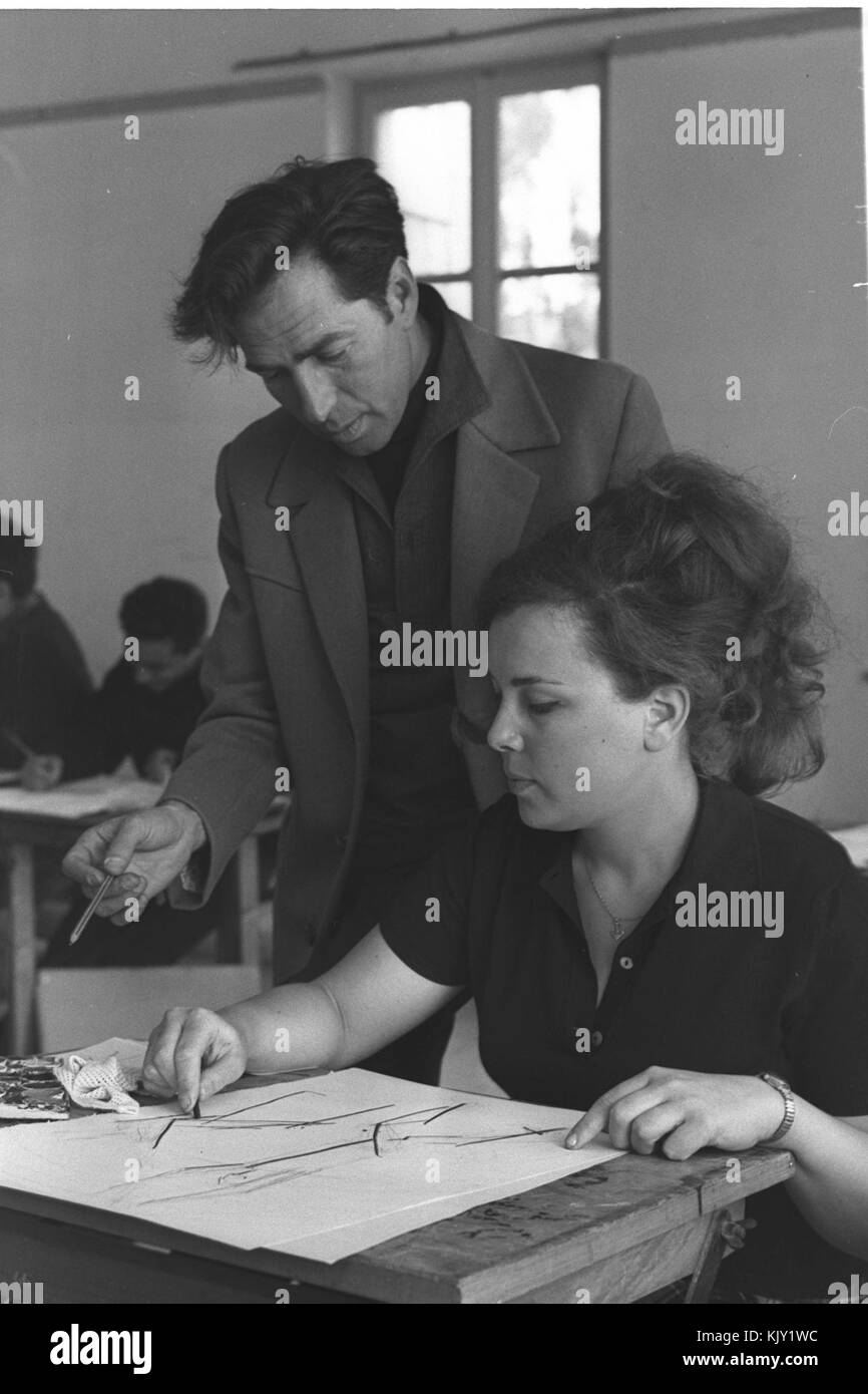 Yossi Stern Bezalel 1964 Stock Photo Alamy