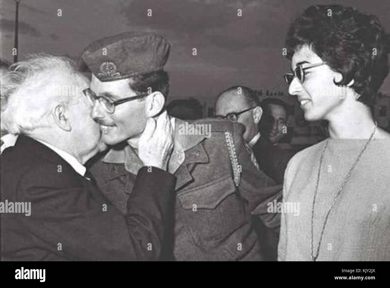 Ben Gurion Yariv Dalia Ben Eliezer Stock Photo - Alamy