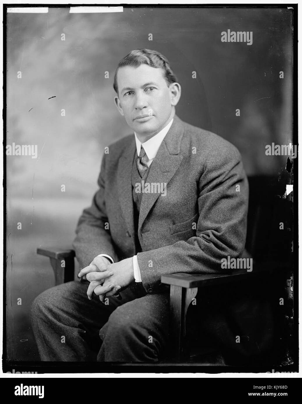 Alben Barkley, leaning forward Harris and Ewing Stock Photo - Alamy